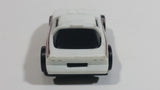 1990 Buddy L Chevrolet Corvette #36 White Plastic Body Die Cast Toy Car Vehicle