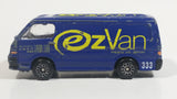 HTF Motor Max Toyota Hiace ez Van Dark Blue No. 6022 Die Cast Toy Car Vehicle