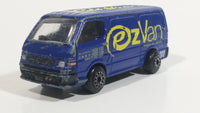 HTF Motor Max Toyota Hiace ez Van Dark Blue No. 6022 Die Cast Toy Car Vehicle