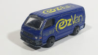 HTF Motor Max Toyota Hiace ez Van Dark Blue No. 6022 Die Cast Toy Car Vehicle