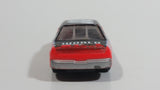 Unknown Brand #88 NASCAR "Super Racing" "BULL" "Power Team" Neon Orange and Black Die Cast Toy Race Car Vehicle