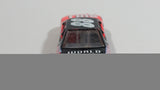 Unknown Brand #88 NASCAR "Super Racing" "BULL" "Power Team" Neon Orange and Black Die Cast Toy Race Car Vehicle