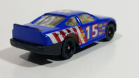 Unknown Brand #15 Stock Car Blue Die Cast Toy Race Car Vehicle