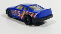 Unknown Brand #15 Stock Car Blue Die Cast Toy Race Car Vehicle