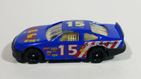 Unknown Brand #15 Stock Car Blue Die Cast Toy Race Car Vehicle