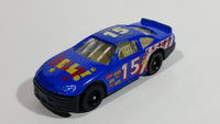 Unknown Brand #15 Stock Car Blue Die Cast Toy Race Car Vehicle