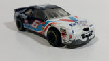 1997 Hot Wheels Pro Racing T-Bird Stocker Mark Martin #6 Bosch Cummins Valvoline White Die Cast Toy Nascar Race Car Vehicle