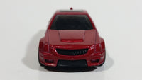 2013 Hot Wheels HW Showroom Asphalt Assault '09 Cadillac CTS-V Metallic Maroon Die Cast Toy Luxury Car Vehicle