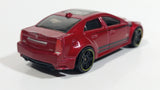 2013 Hot Wheels HW Showroom Asphalt Assault '09 Cadillac CTS-V Metallic Maroon Die Cast Toy Luxury Car Vehicle