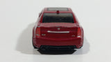 2013 Hot Wheels HW Showroom Asphalt Assault '09 Cadillac CTS-V Metallic Maroon Die Cast Toy Luxury Car Vehicle