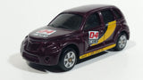 Maisto Chrysler PT Cruiser Dark Plum Burgundy #04 GT Series Die Cast Toy Car Vehicle