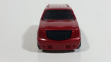 2010 Hot Wheels Haulers '07 Cadillac Escalade Dark Red Die Cast Toy Car SUV Vehicle