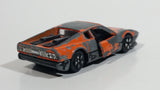 Vintage PlayArt Ferrari BB 512 Orange Die Cast Toy Luxury Exotic Car Vehicle with Opening Doors - Hong Kong