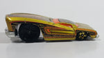 2004 Hot Wheels First Editions Hardnoze Hardnoze '74 Chevy Monte Carlo Metalflake Gold Die Cast Toy Car Vehicle