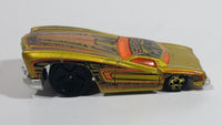 2004 Hot Wheels First Editions Hardnoze Hardnoze '74 Chevy Monte Carlo Metalflake Gold Die Cast Toy Car Vehicle