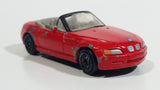 Motor Max BMW Z3 Convertible No. 8001 Red Die Cast Toy Car Vehicle