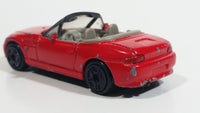 Motor Max BMW Z3 Convertible No. 8001 Red Die Cast Toy Car Vehicle