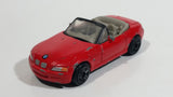 Motor Max BMW Z3 Convertible No. 8001 Red Die Cast Toy Car Vehicle