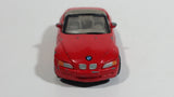 Motor Max BMW Z3 Convertible No. 8001 Red Die Cast Toy Car Vehicle