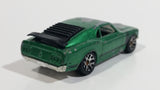 2009 Matchbox '70 Ford Mustang Boss Green 1/62 Scale Die Cast Toy Muscle Car Vehicle