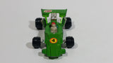 Vintage TinToys Lotus Climax F1 #4 W.T. 224 Bright Green STP Die Cast Toy Race Car Vehicle - Hong Kong