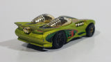 2003 Hot Wheels Track Aces Splittin' Image II Lime Green Die Cast Toy Car Vehicle