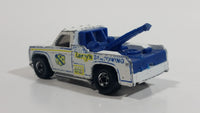 1977 Hot Wheels Flying Colors Ramblin' Wrecker Tow Truck Rig White Die Cast Toy Car Vehicle - Hong Kong