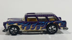 2013 Hot Wheels HW Showroom Heat Fleet Chevy Nomad Metalflake Purple Die Cast Toy Station Wagon Car Vehicle