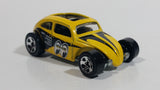 2014 Hot Wheels HW Workshop Performance Custom Volkswagen Beetle Bug Yellow Die Cast Toy Car Vehicle