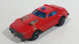 Vintage 1978 Matchbox Lesney Superfast No. 64 Fire Chief Red Die Cast Toy Car Firefighting Vehicle