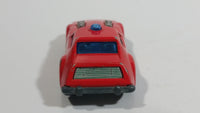 Vintage 1978 Matchbox Lesney Superfast No. 64 Fire Chief Red Die Cast Toy Car Firefighting Vehicle