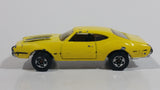 1995 Hot Wheels Olds 442 W-30 Yellow Die Cast Toy Car Vehicle BW Malaysia