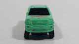 2000 Maisto Tonka GMC Terradyne Truck Light Mint Green Die Cast Toy Car Vehicle