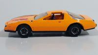 1992 Hot Wheels Pontiac Firebird T-Top Orange Plastic Body Die Cast Toy Car Vehicle