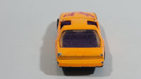 1992 Hot Wheels Pontiac Firebird T-Top Orange Plastic Body Die Cast Toy Car Vehicle