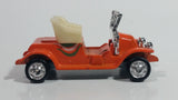 Vintage Zylmex 1911 Renault D15 Orange Die Cast Toy Classic Car Vehicle Hong Kong