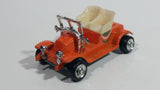 Vintage Zylmex 1911 Renault D15 Orange Die Cast Toy Classic Car Vehicle Hong Kong
