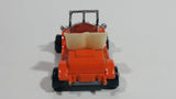 Vintage Zylmex 1911 Renault D15 Orange Die Cast Toy Classic Car Vehicle Hong Kong