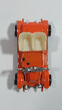 Vintage Zylmex 1911 Renault D15 Orange Die Cast Toy Classic Car Vehicle Hong Kong