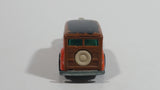 1980 Hot Wheels Hi-Rakers '40's Woodie Orange with Brown Smooth Panel Die Cast Toy Car Vehicle BW Hong Kong