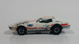 1994 Hot Wheels Chevrolet Corvette Stingray White Die Cast Toy Car Vehicle