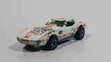 1994 Hot Wheels Chevrolet Corvette Stingray White Die Cast Toy Car Vehicle