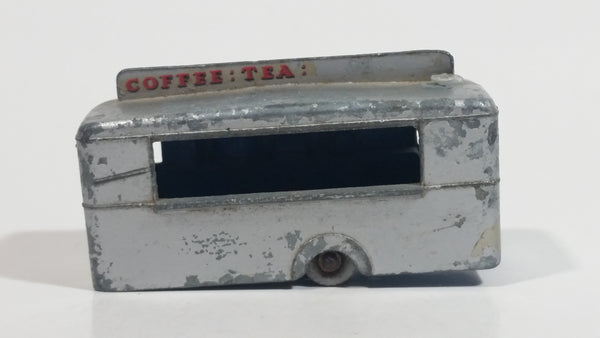 Vintage Lesney Mobile Canteen Trailer No. 74 Grey Die Cast Toy Food Catering Car Vehicle Made in England