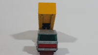 Vintage Lesney Matchbox Series Tipper Container Truck No. 47 Silver Grey and Yellow Die Cast Toy Car Construction Semi Hauling Vehicle Made in England