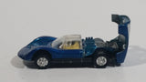 Vintage PlayArt Porsche Carrera 910 Dark Metallic Blue Die Cast Toy Car Vehicle - Hong Kong
