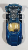 Vintage PlayArt Porsche Carrera 910 Dark Metallic Blue Die Cast Toy Car Vehicle - Hong Kong