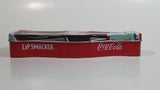 Coca-Cola Coke Lip Smackers Soda Pop Bottle Shaped Tin Container - Empty