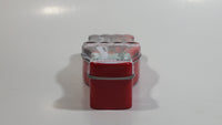 Coca-Cola Coke Lip Smackers Soda Pop Bottle Shaped Tin Container - Empty