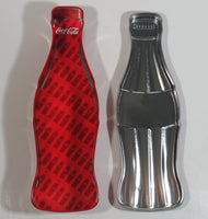 Coca-Cola Coke Lip Smackers Soda Pop Bottle Shaped Tin Container - Empty