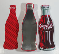 Coca-Cola Coke Lip Smackers Soda Pop Bottle Shaped Tin Container - Empty